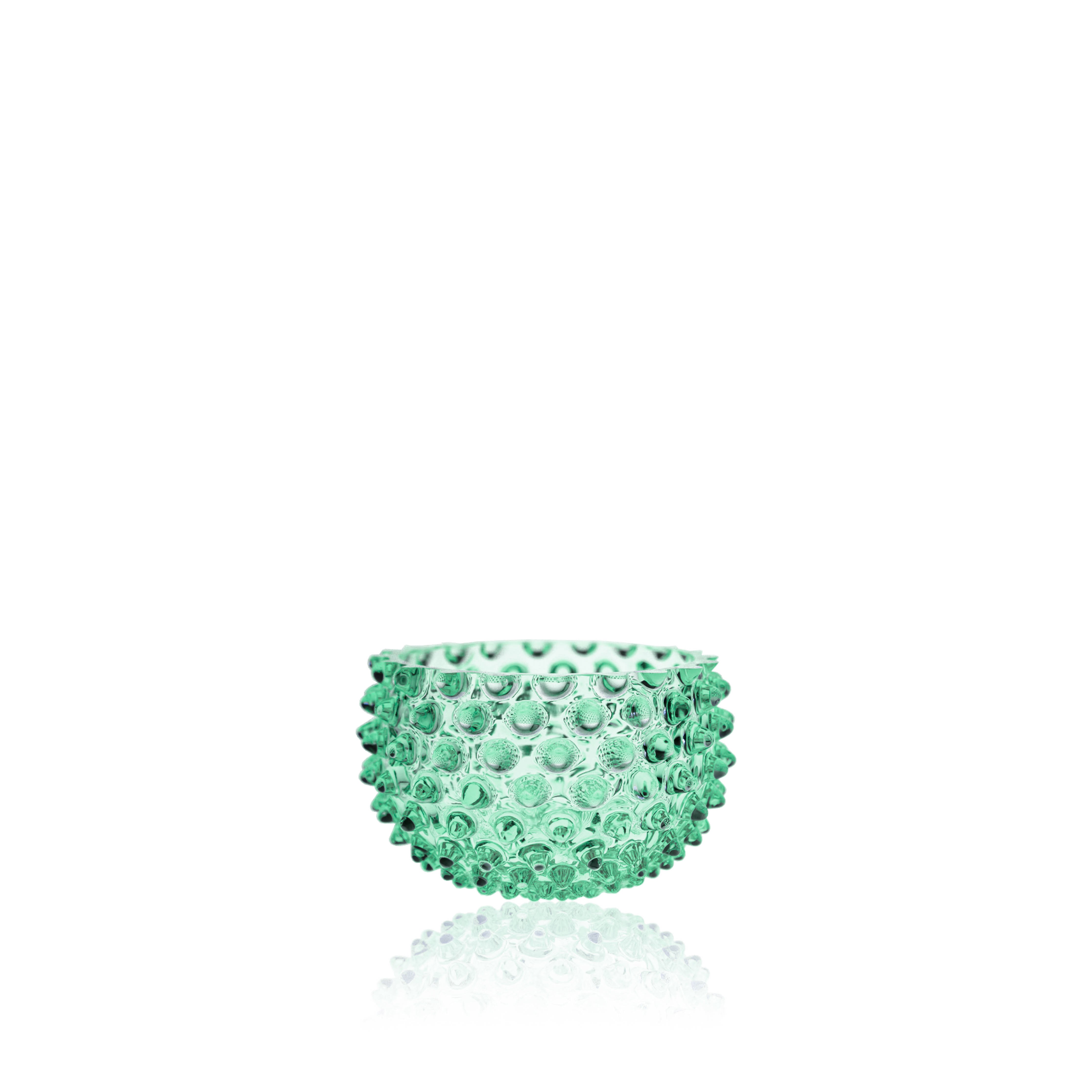 Beryl Hobnail Bowl Small