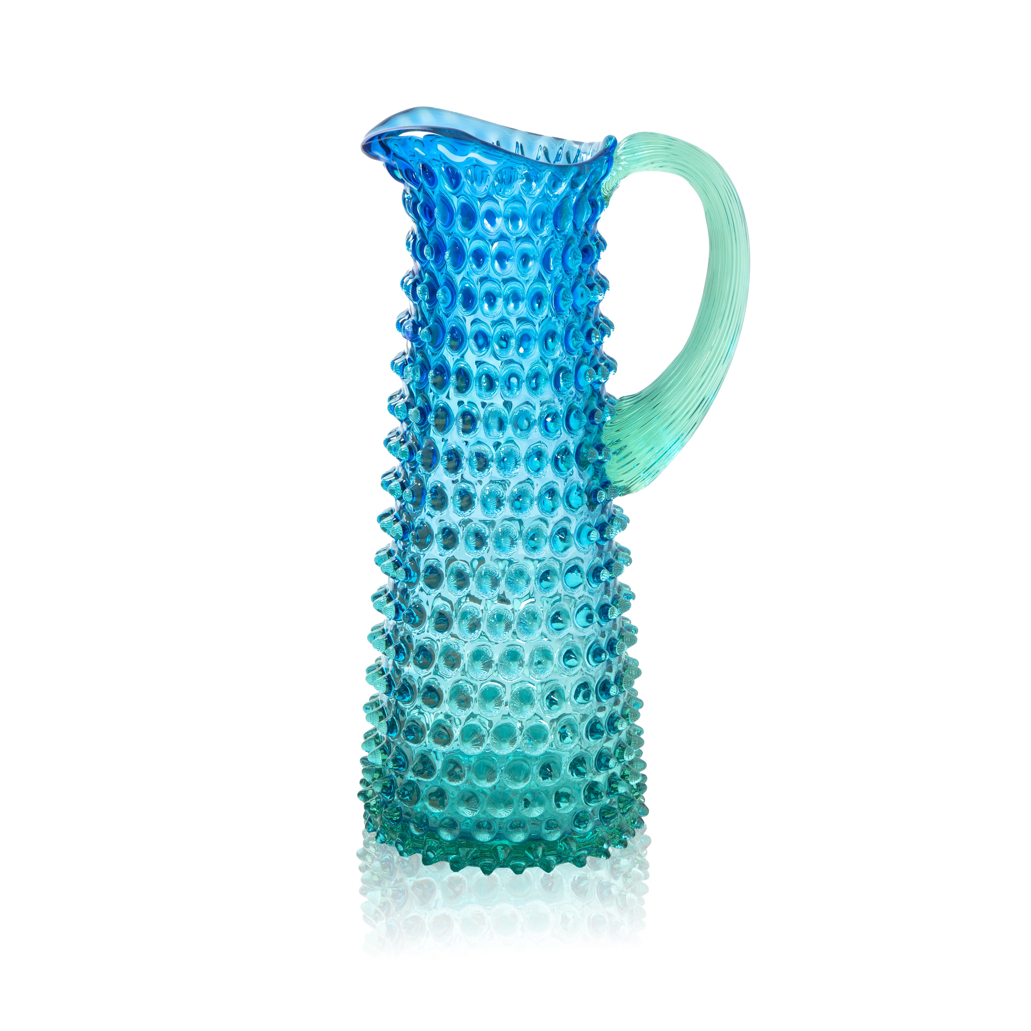 Ocean Hobnail Pitcher