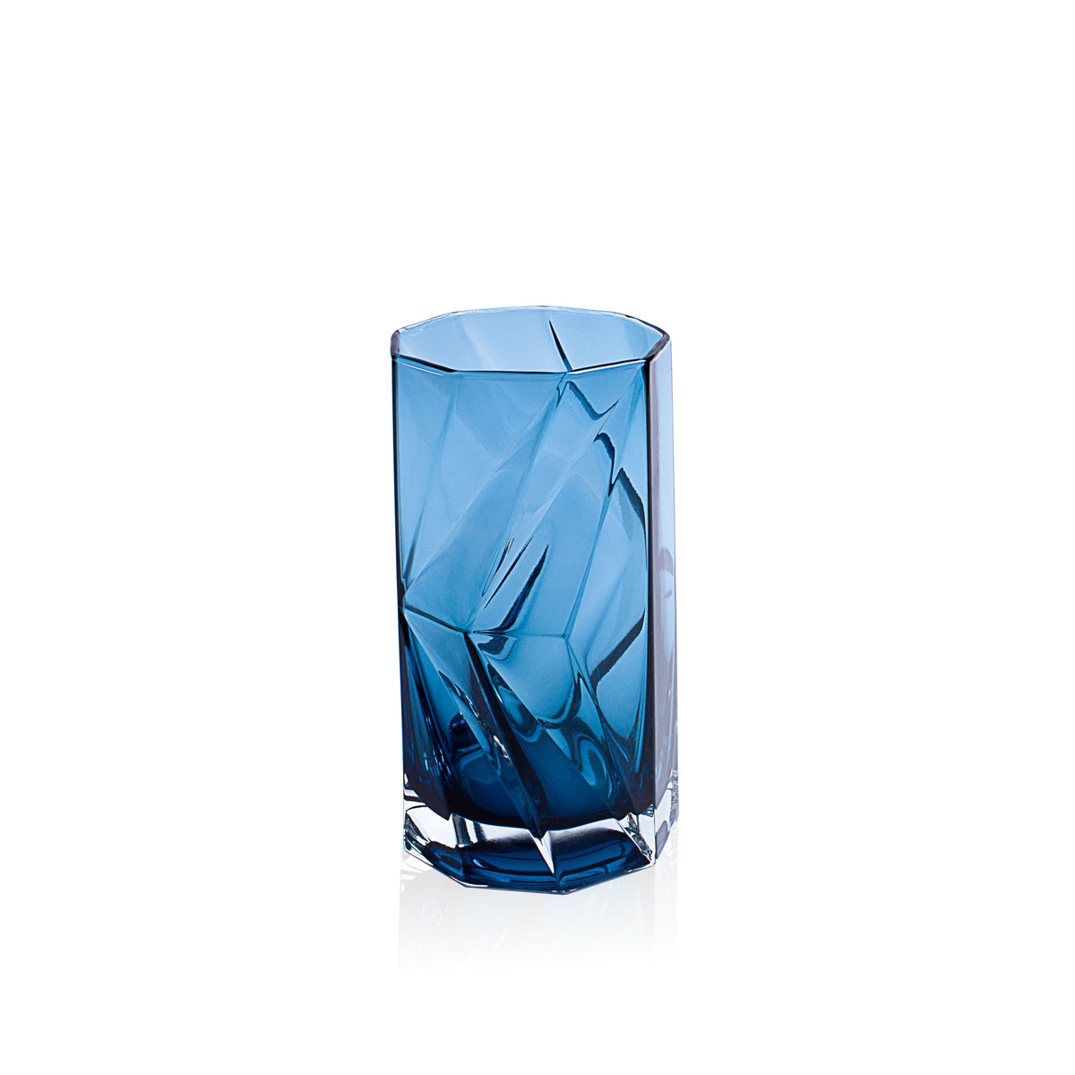 Ghost Highball Glass Underlay Blue Smoke (set of 2)
