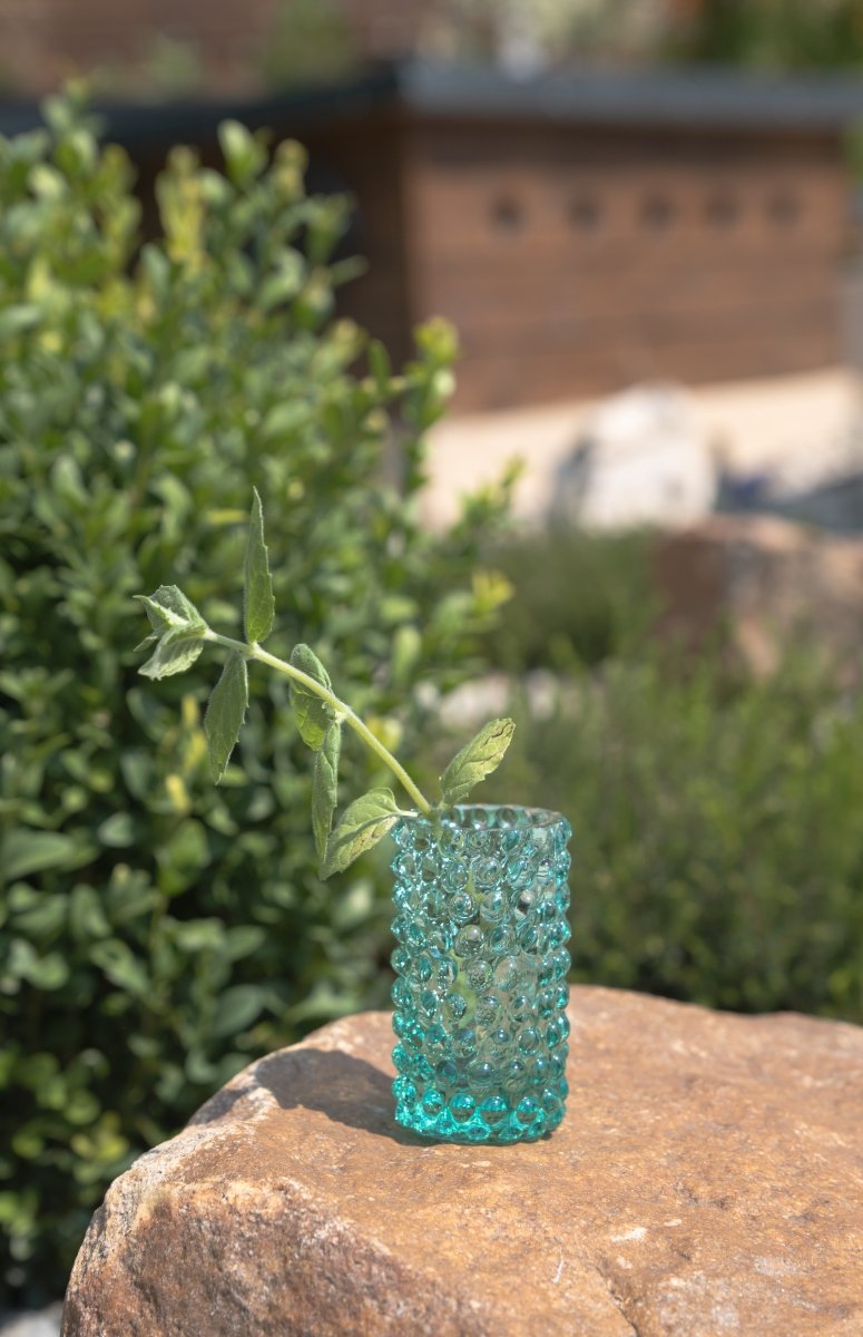 Beryl Hobnail Bud Vase - KLIMCHI