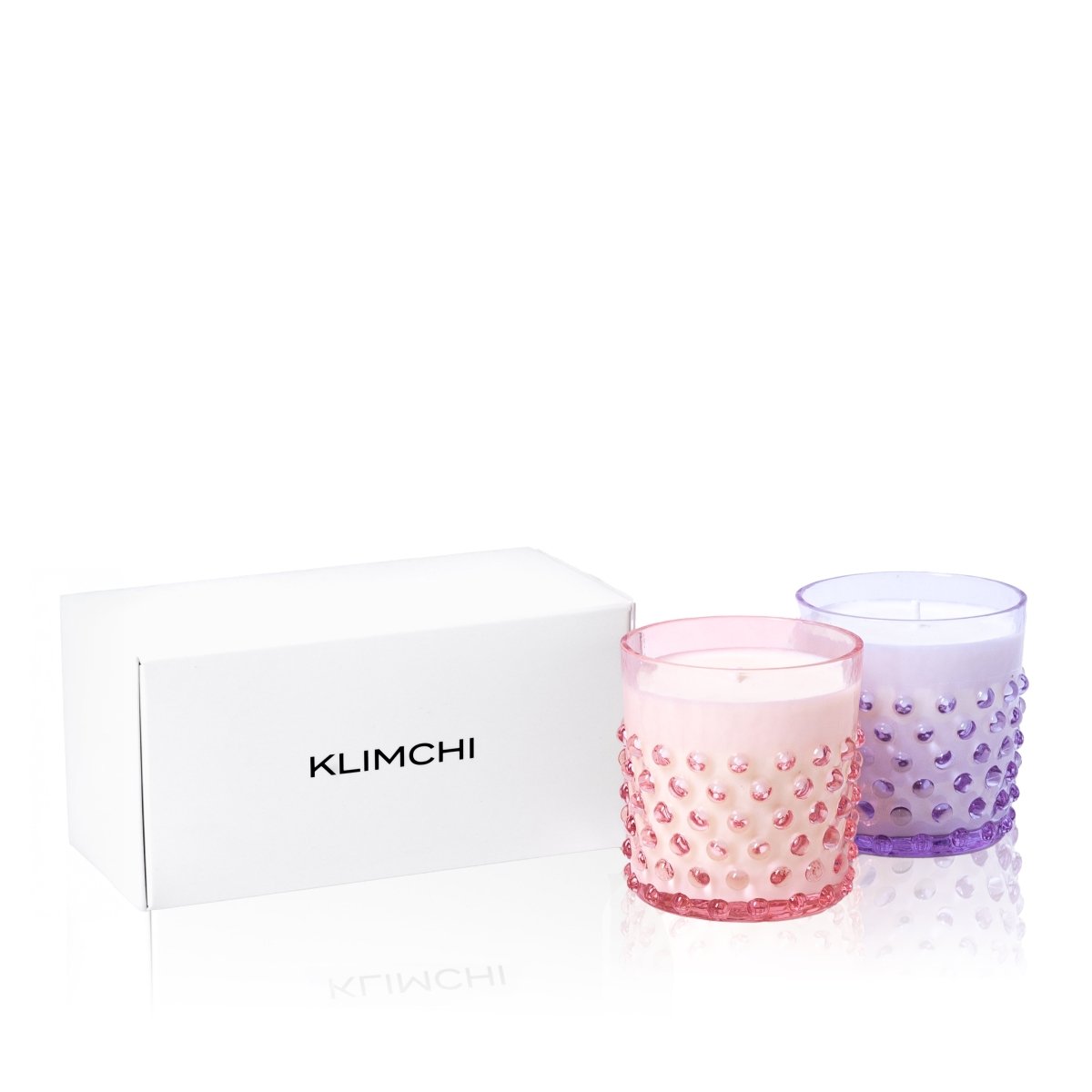 Hobnail Candles (Set of 2) - KLIMCHI