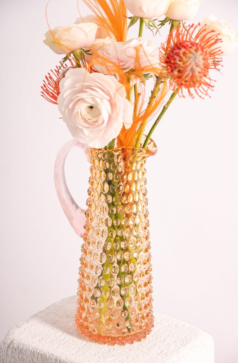 Sunrise Hobnail Pitcher - KLIMCHI