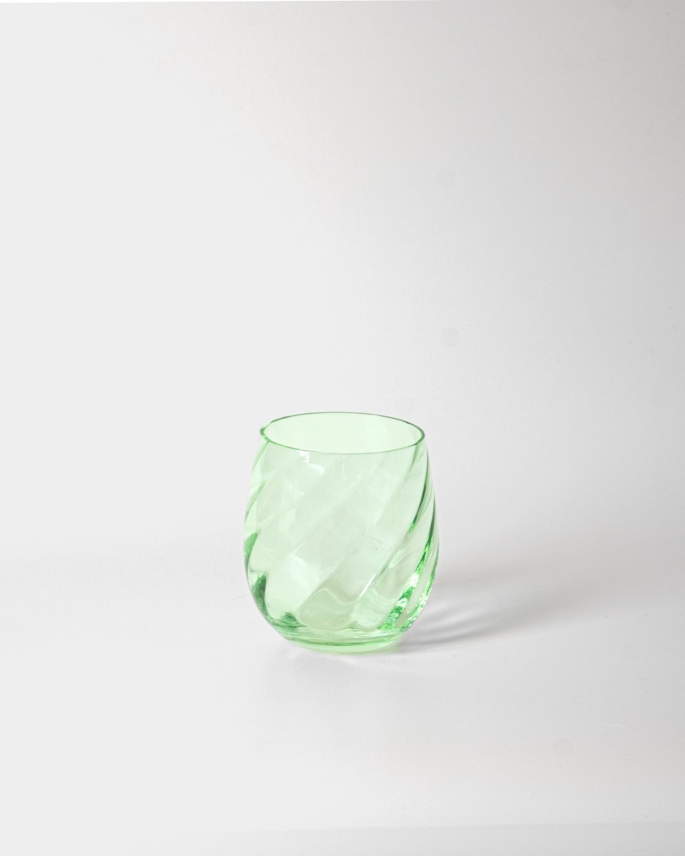 Light Green Round Marika Tumblers - KLIMCHI