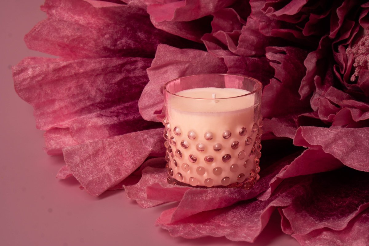 Hobnail Candle Peony - KLIMCHI