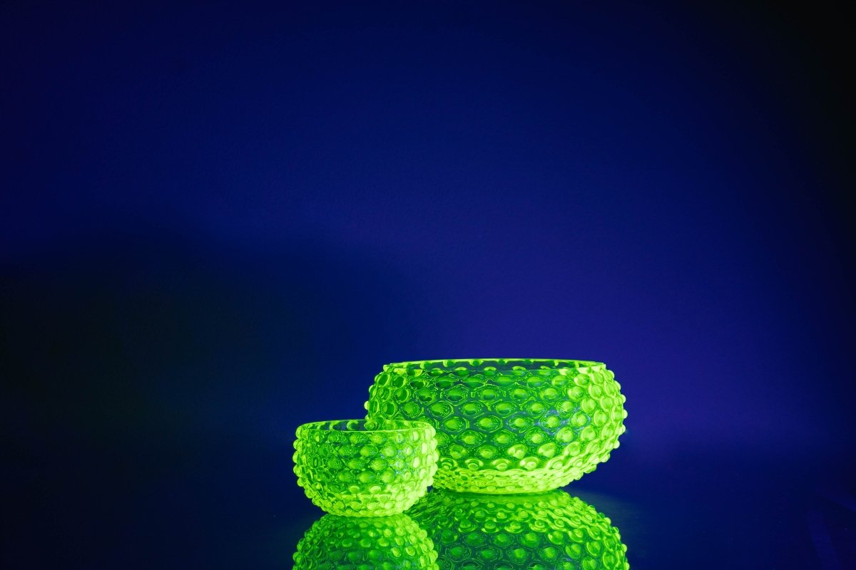 Neon Citrine Hobnail Bowl Small - KLIMCHI