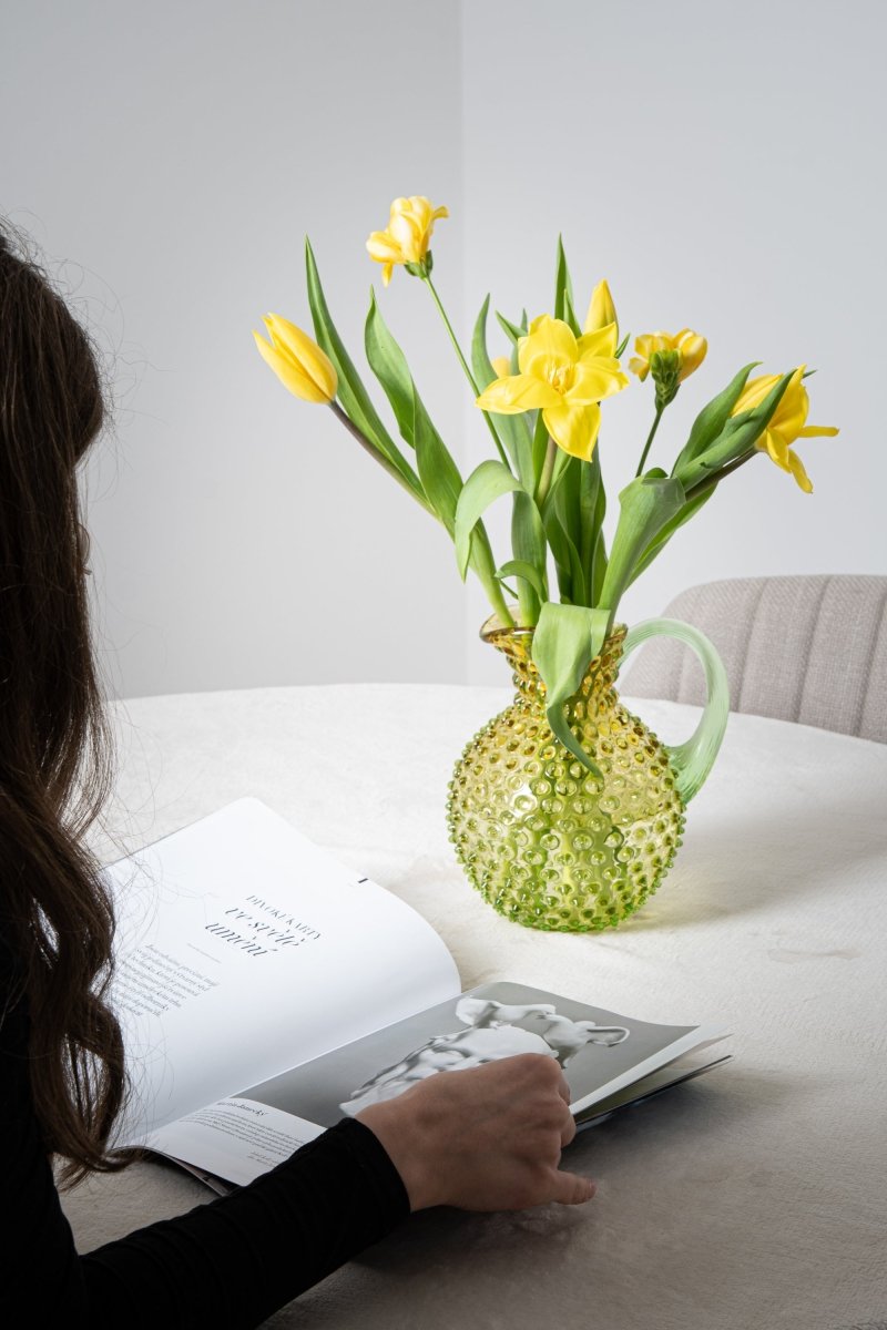 Meadow Hobnail Jug - KLIMCHI
