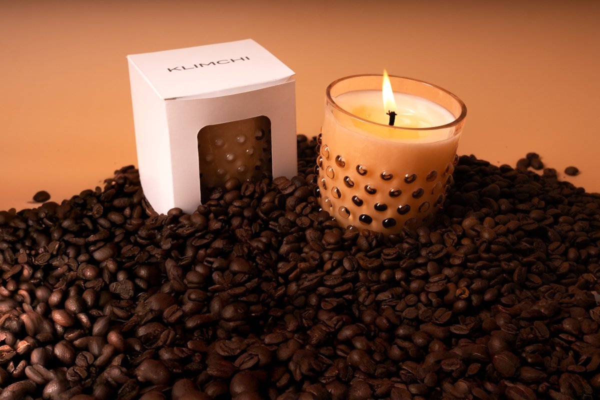 Hobnail Candle Espresso - KLIMCHI