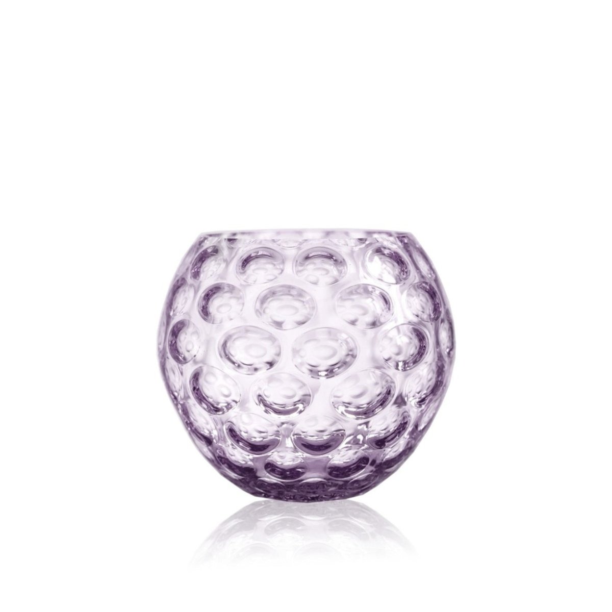 Lilac Kugel Vase