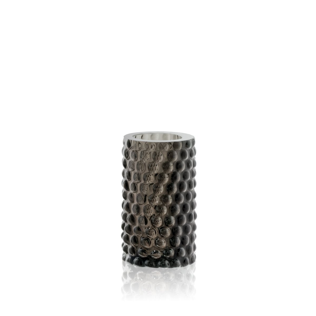 Black Smoke Hobnail Bud Vase - KLIMCHI