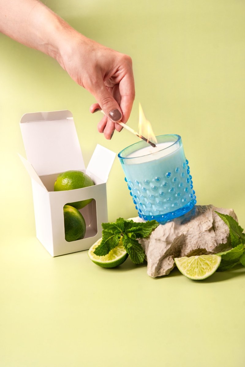 Hobnail Candle Mojito - KLIMCHI