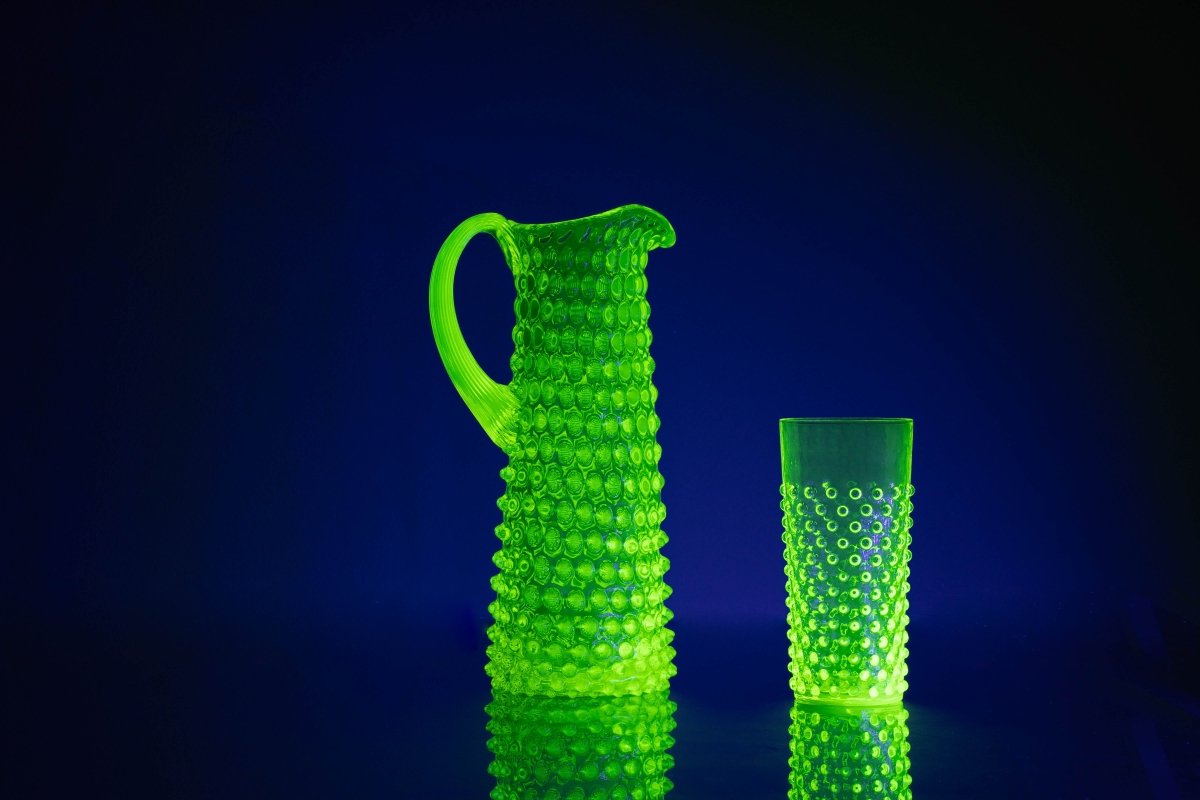 Neon Citrine Hobnail Pitcher - KLIMCHI