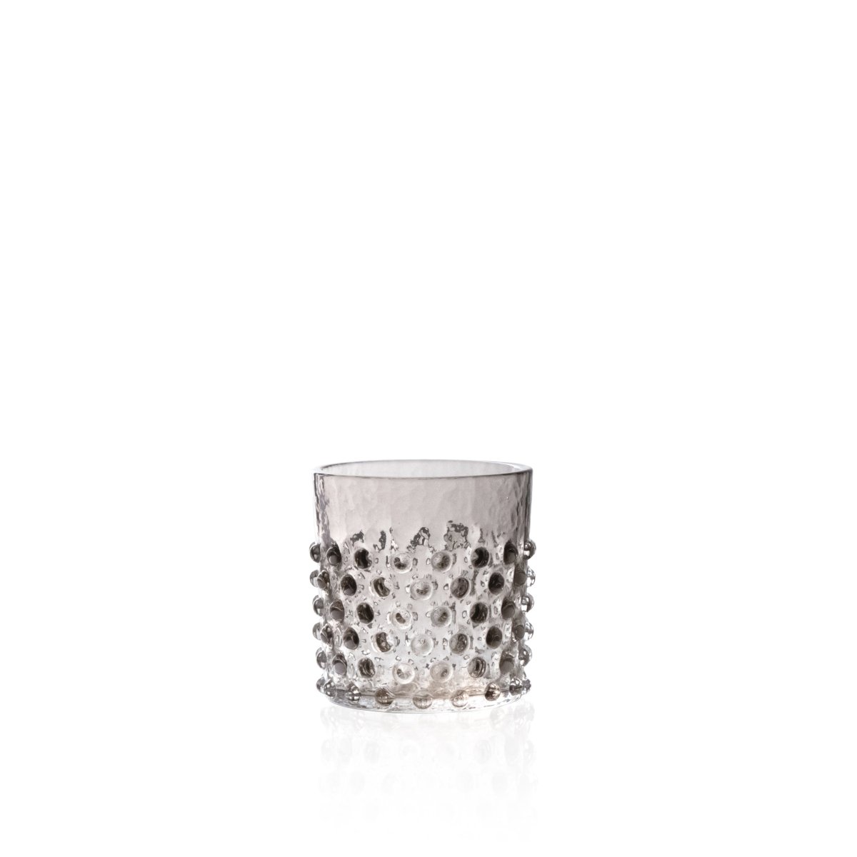 Underlay Black Smoke Hobnail Whiskey Glasses - KLIMCHI