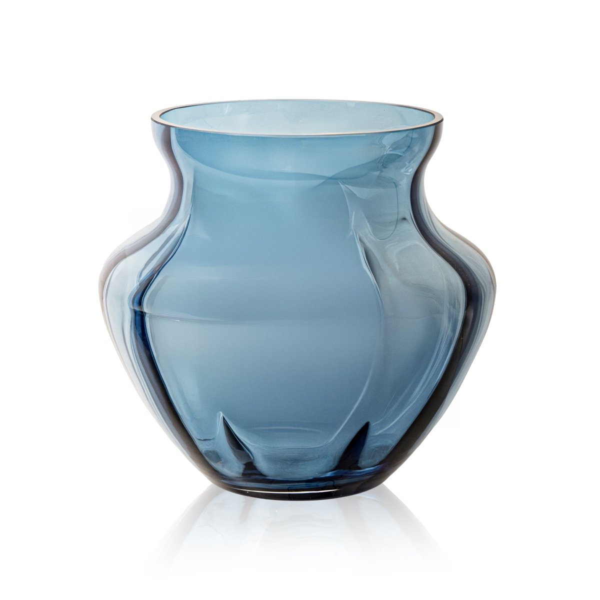 Underlay Blue Smoke Marika Large Vase - KLIMCHI