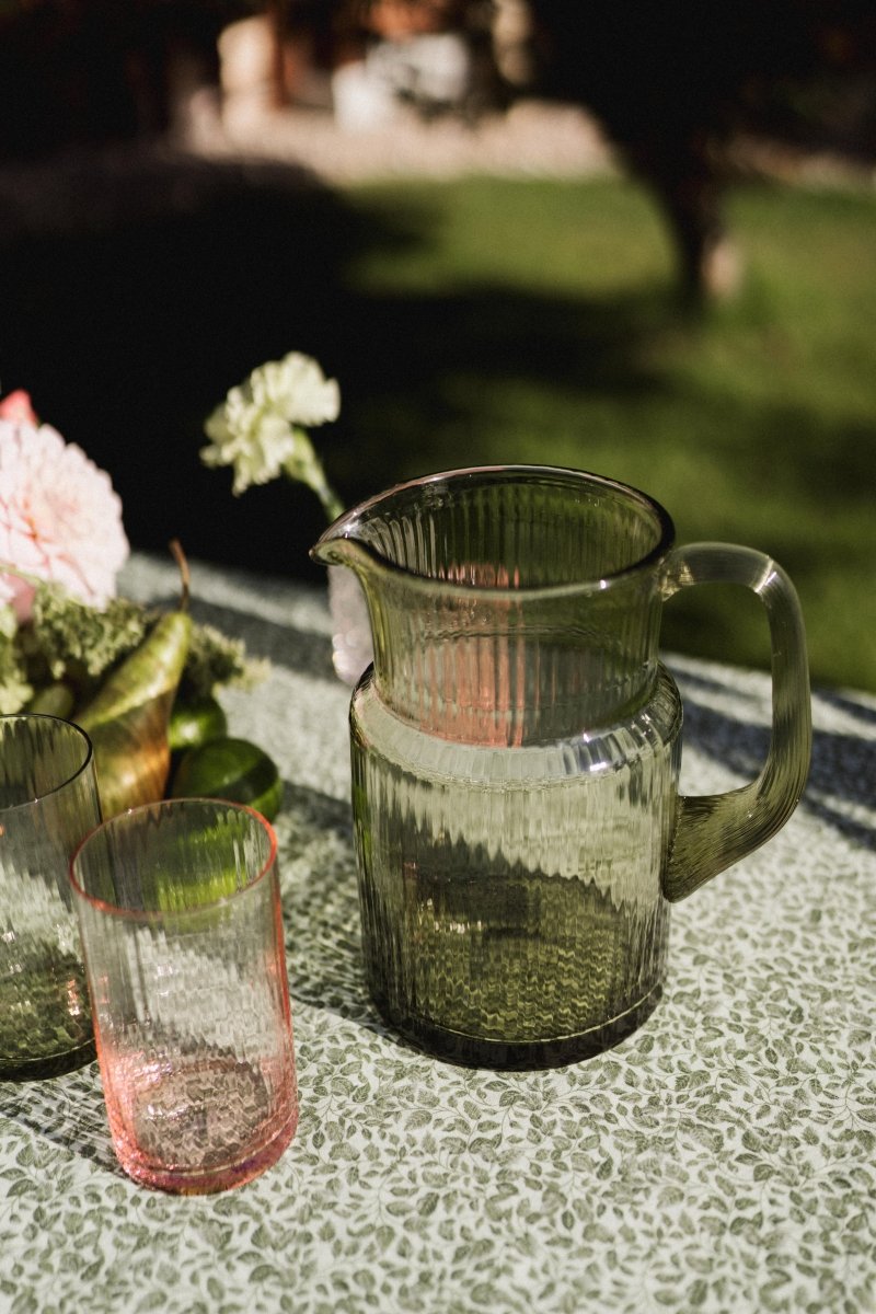 Olive Green Ethel Jug - KLIMCHI