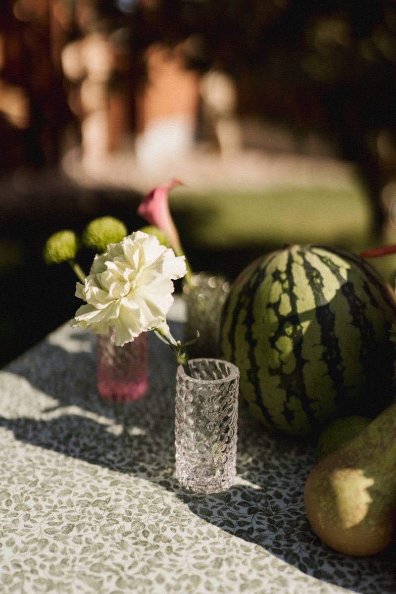 Crystal Hobnail Bud Vase - KLIMCHI