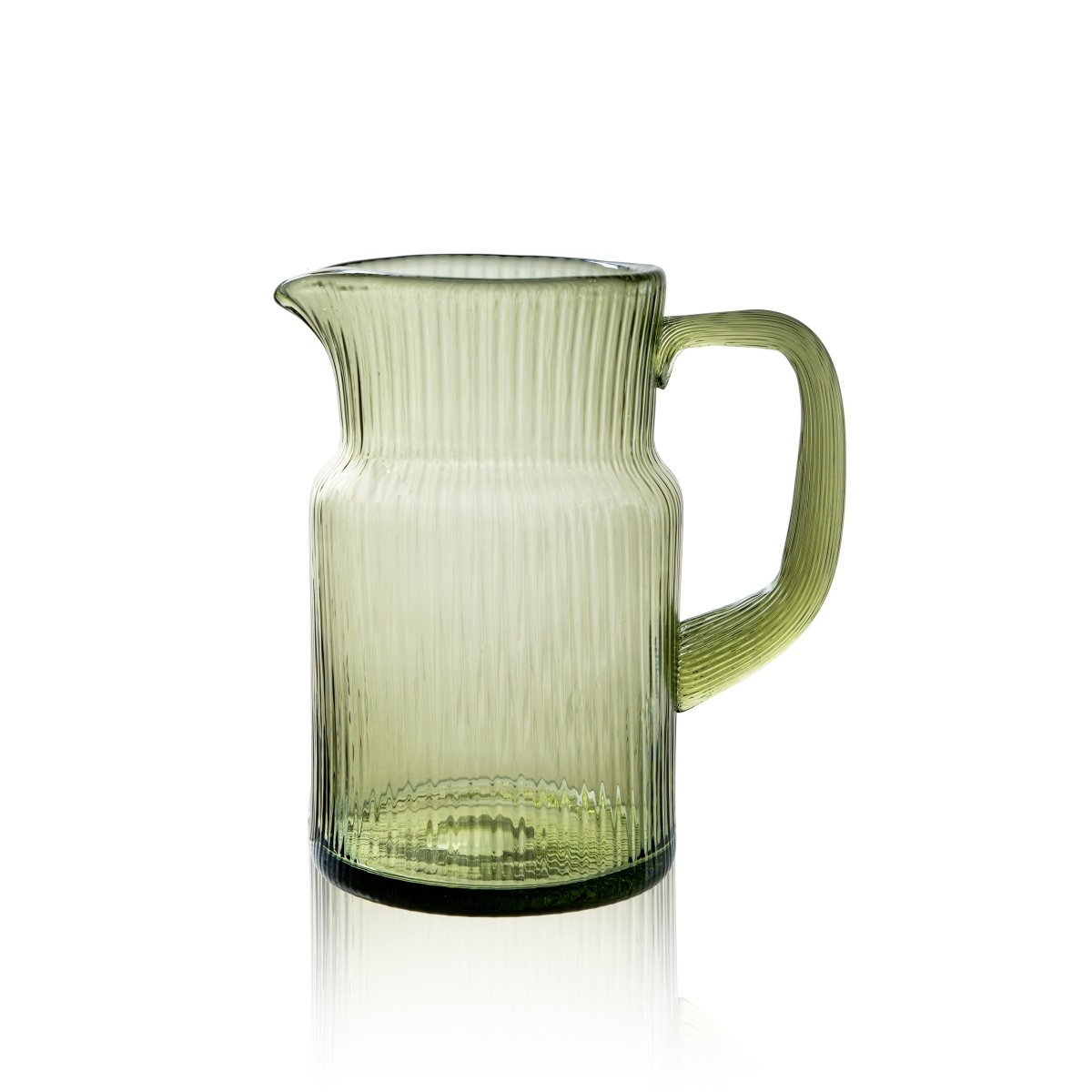 Olive Green Ethel Jug - KLIMCHI