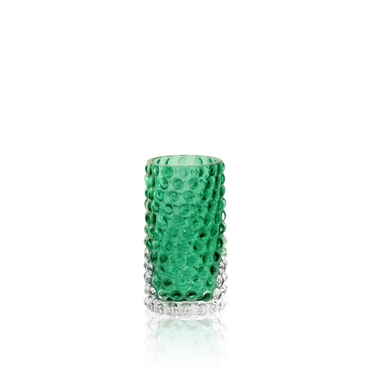 Underlay Dark Green Hobnail Bud Vase - KLIMCHI