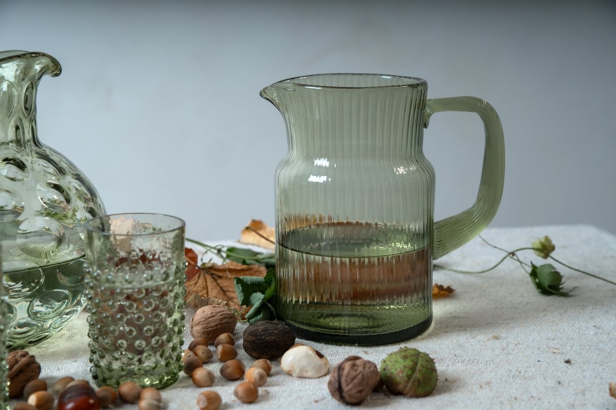 Olive Green Ethel Jug - KLIMCHI