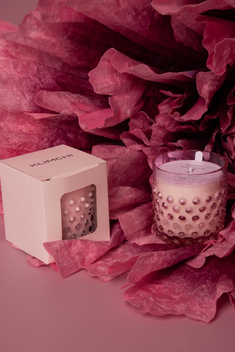 Hobnail Candle Peony - KLIMCHI