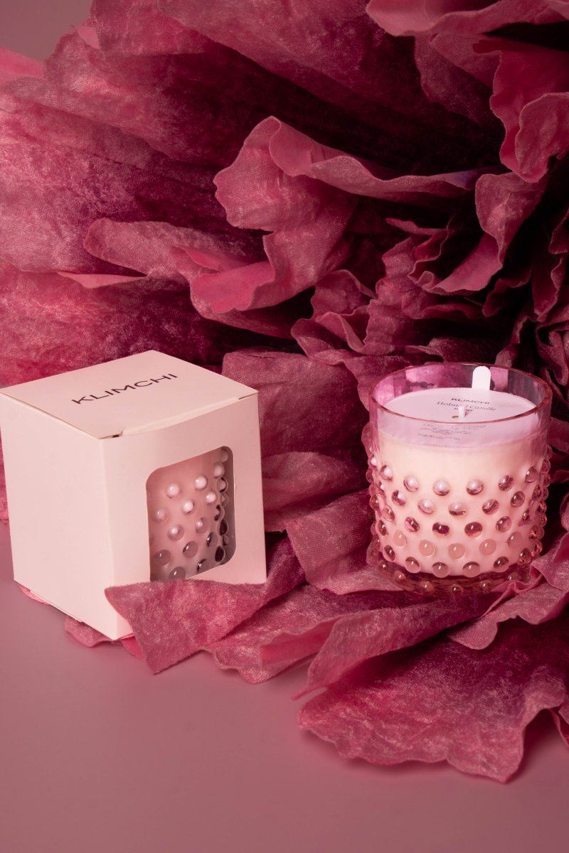 Hobnail Candle Peony - KLIMCHI