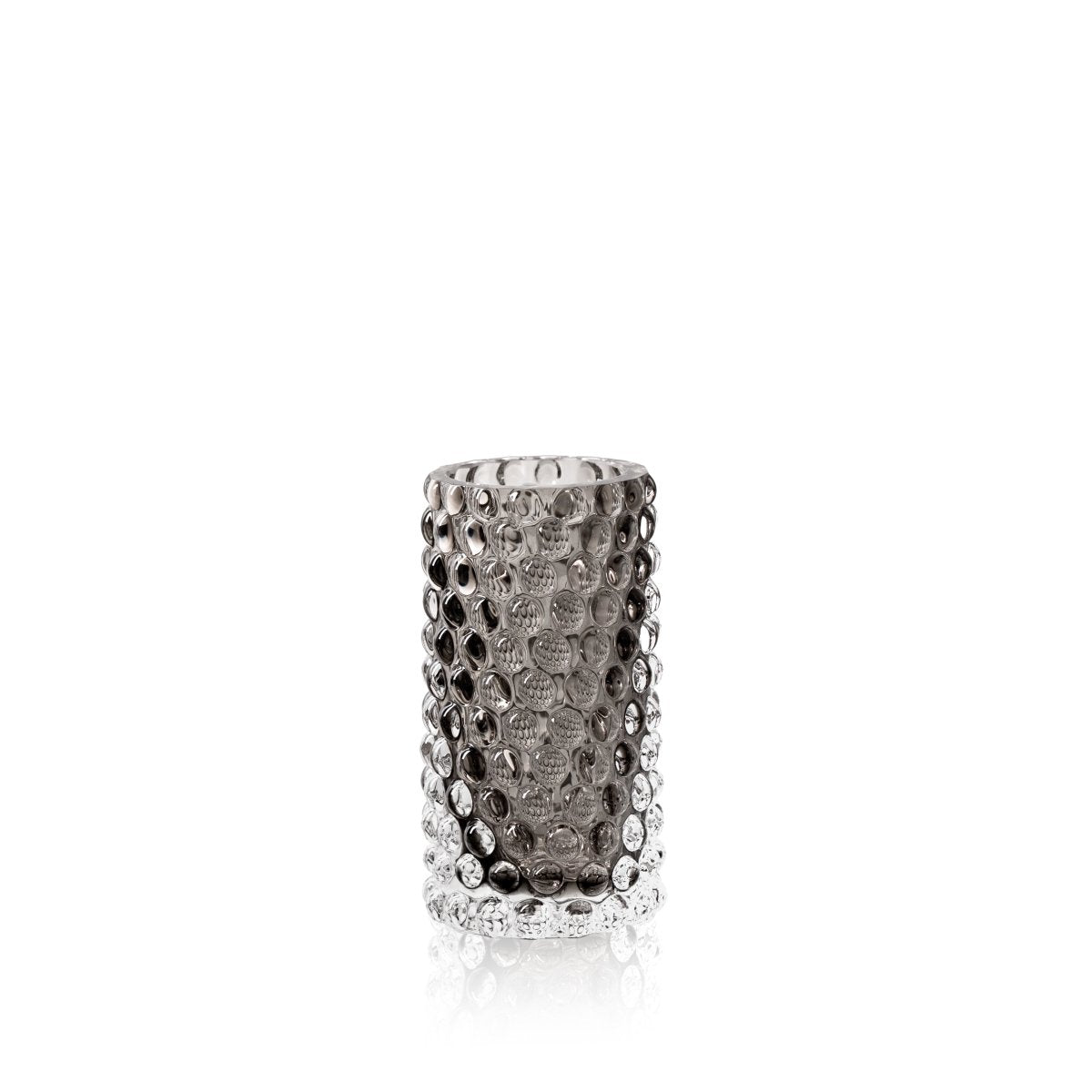 Underlay Black Smoke Hobnail Bud Vase - KLIMCHI