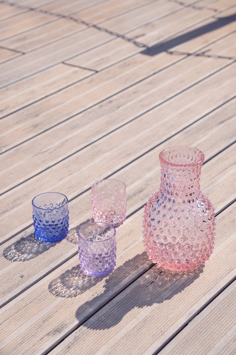Rosaline Hobnail Whiskey Glasses - KLIMCHI