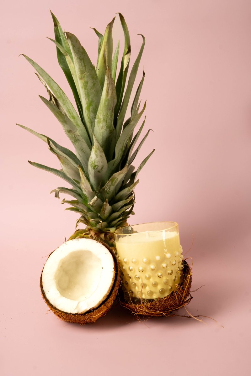 Hobnail Candle Piña Colada - KLIMCHI