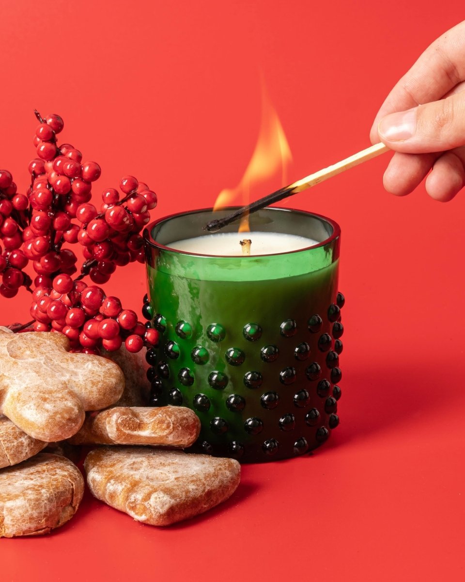 Hobnail Candle Christmas - KLIMCHI