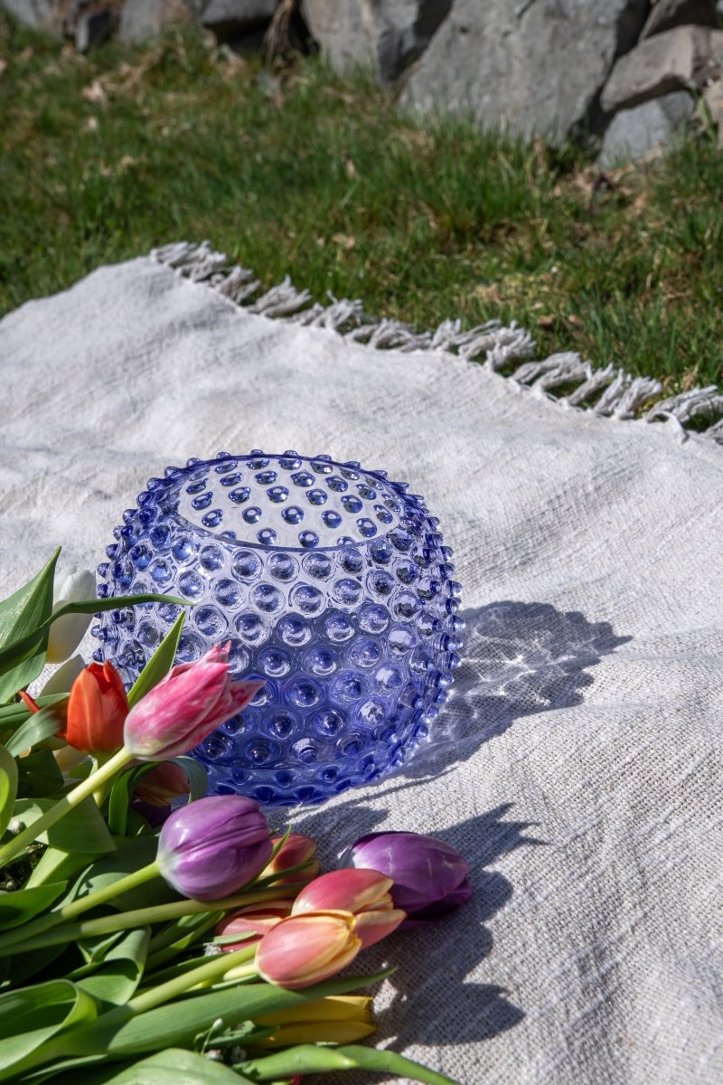 Lavender Hobnail Vase - KLIMCHI