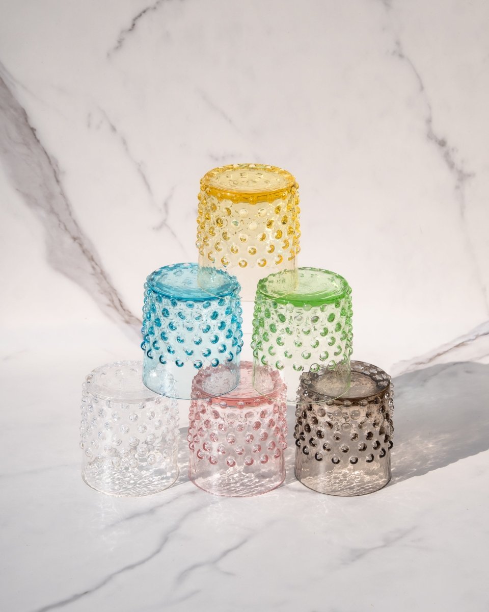 Mystery Box of Whiskey Hobnail Tumblers - KLIMCHI