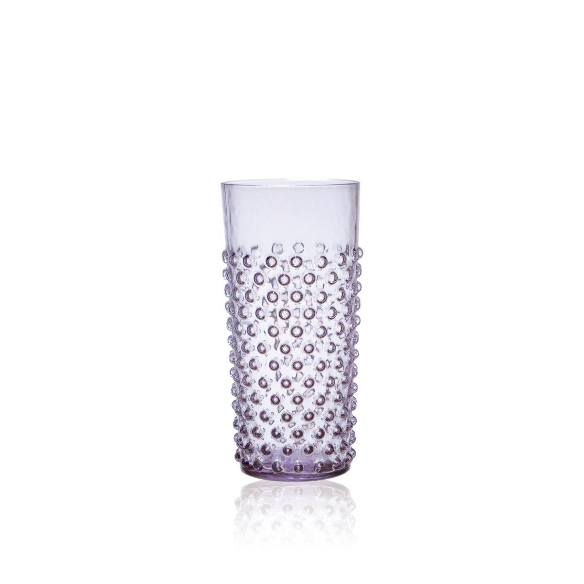 Lilac Hobnail Tumblers Tall