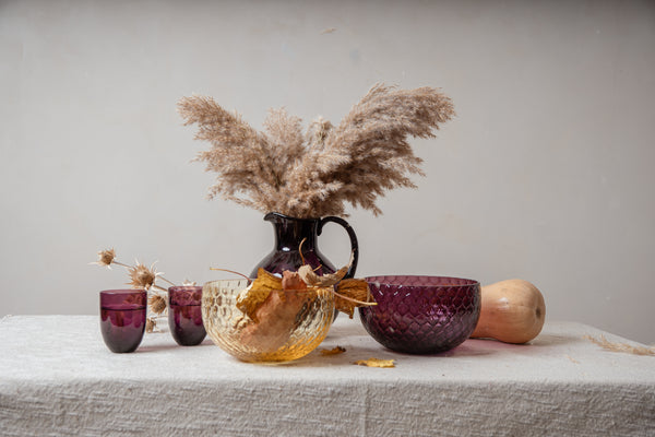 Citrine Honeycomb Bowl