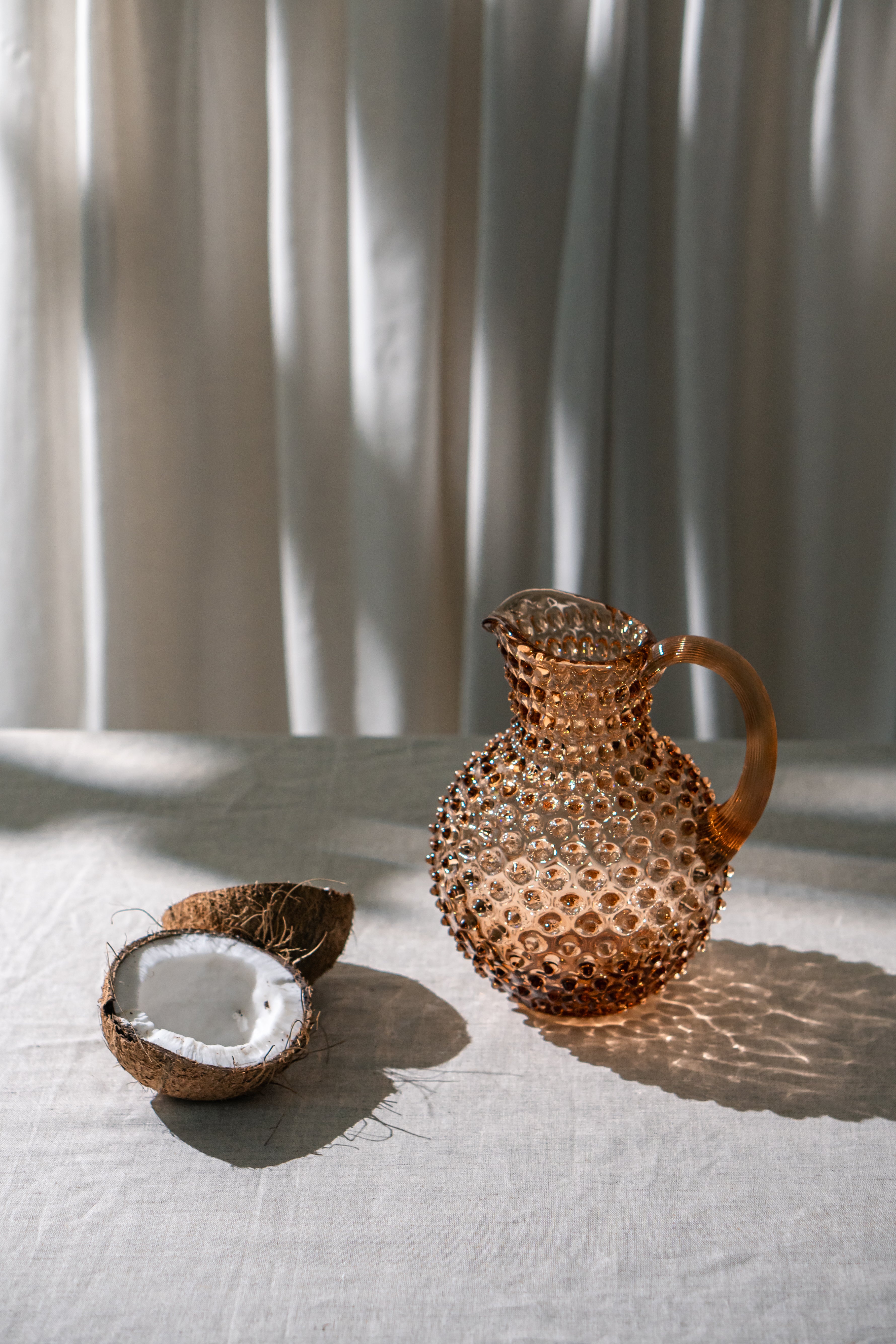 Bronze Hobnail Jug