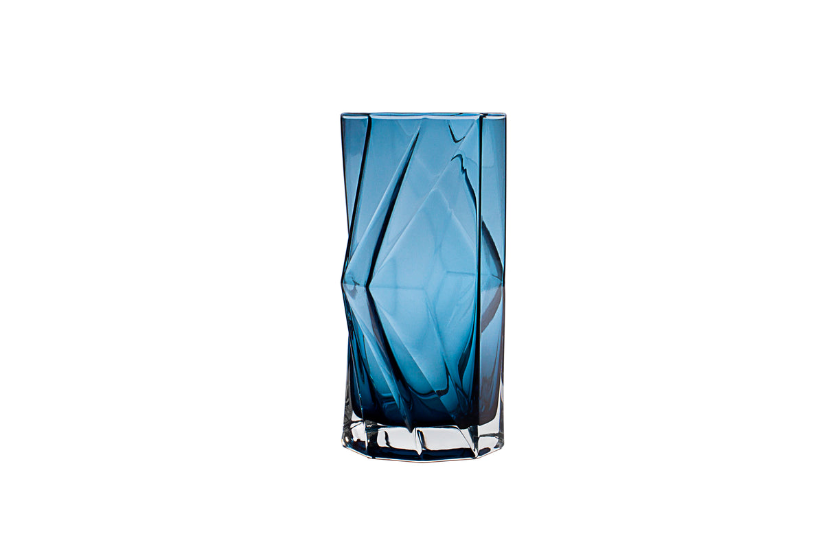Ghost Highball Glass Underlay Blue Smoke (set of 2)