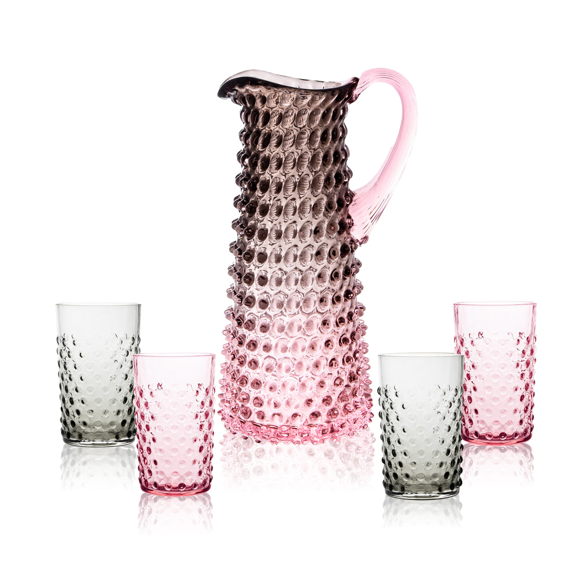 Set aus Dusk - Krug Hoch und Bechern