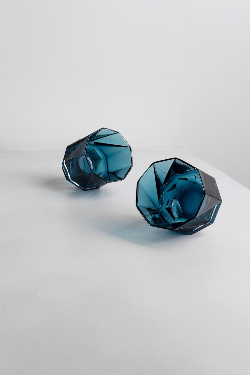 Ghost Tumbler Underlay Blue Smoke (set of 2) - KLIMCHI