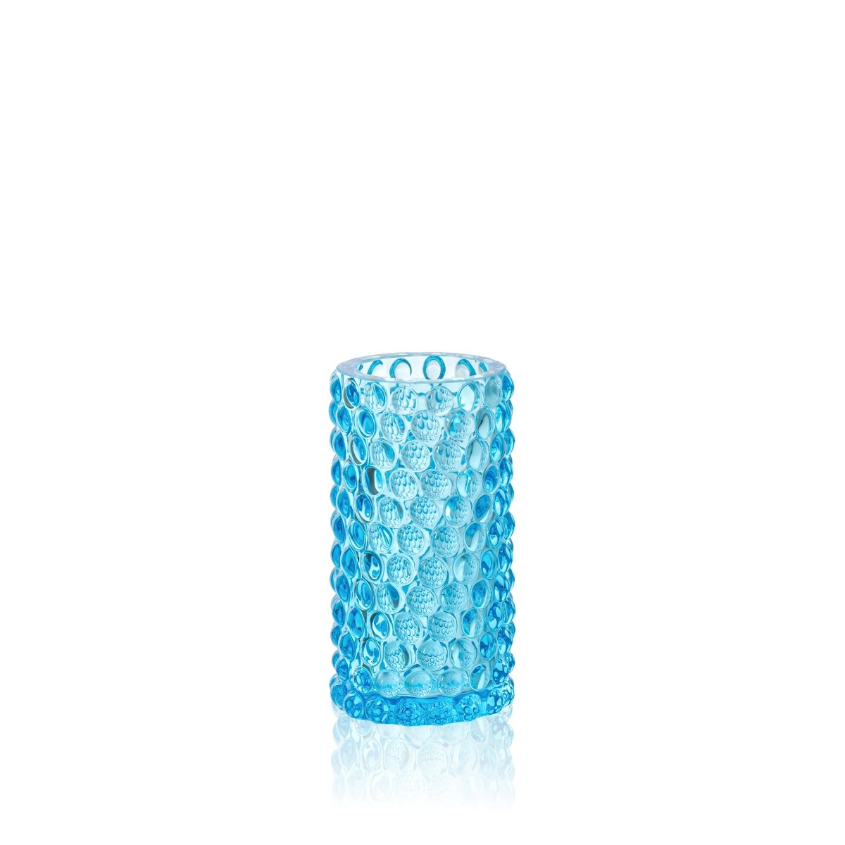 Azure Hobnail Bud Vase - KLIMCHI