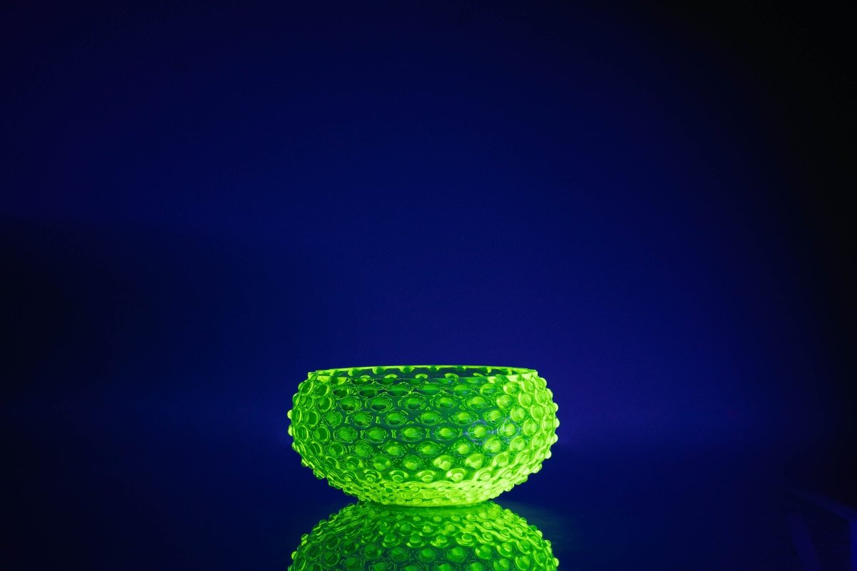 Neon Citrine Hobnail Bowl - KLIMCHI