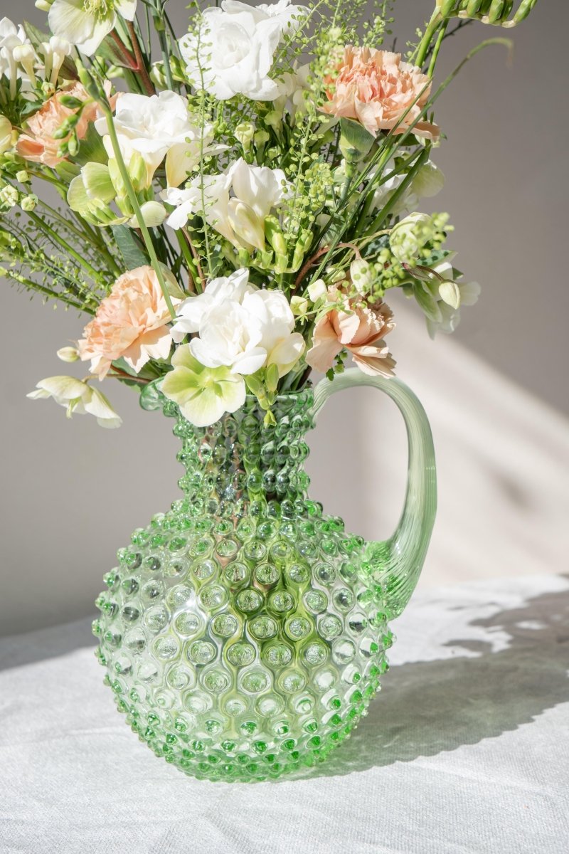 Light Green Hobnail Jug - KLIMCHI