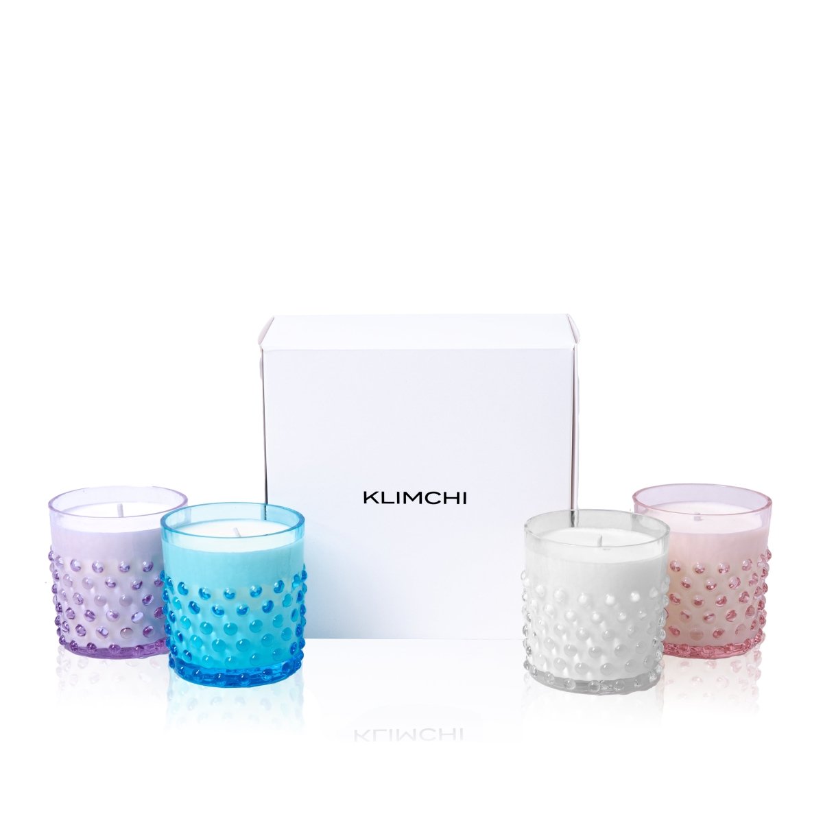 Hobnail Candles (Set of 4) - KLIMCHI