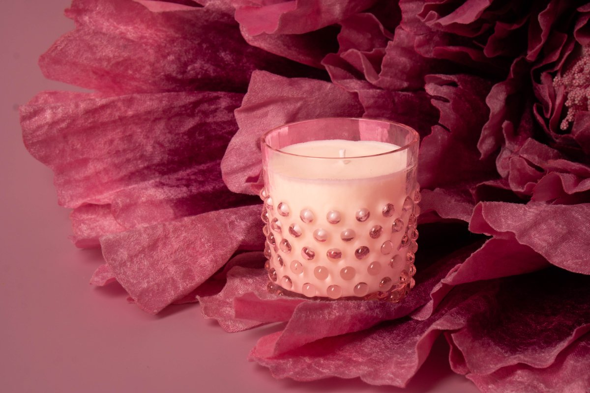 Hobnail Candle Peony - KLIMCHI