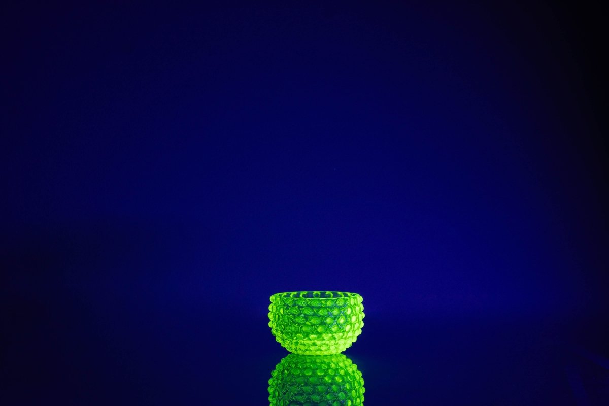 Neon Citrine Hobnail Bowl Small - KLIMCHI