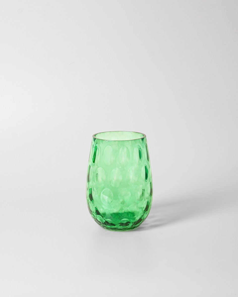 Dark Green Round Kugel Tumblers - KLIMCHI