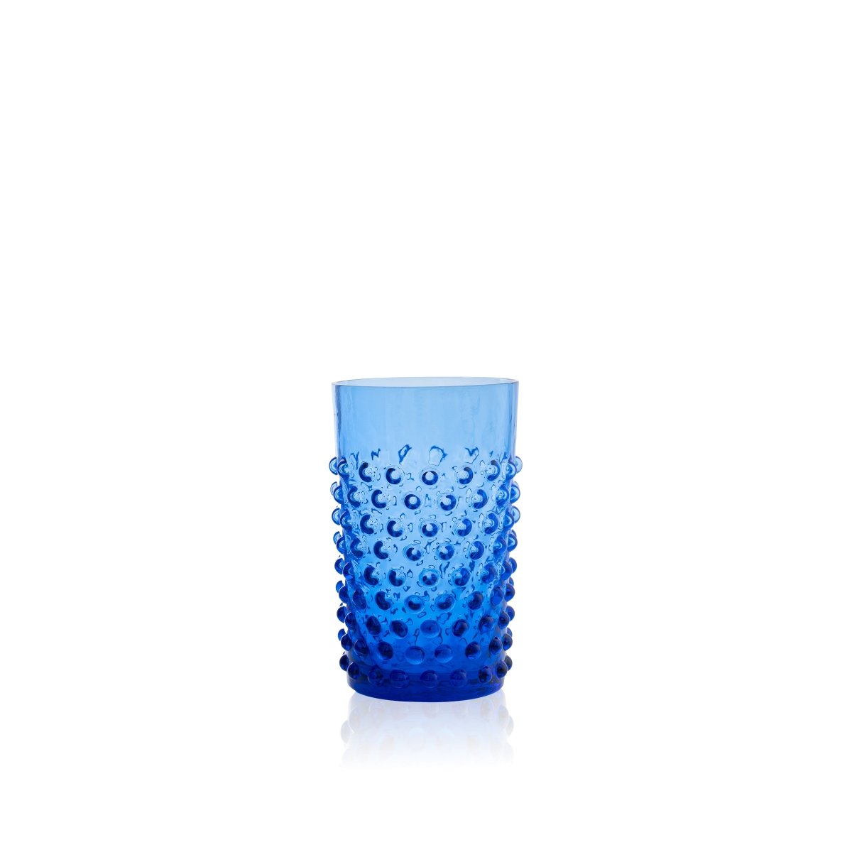 Electric Blue Hobnail Tumblers - KLIMCHI