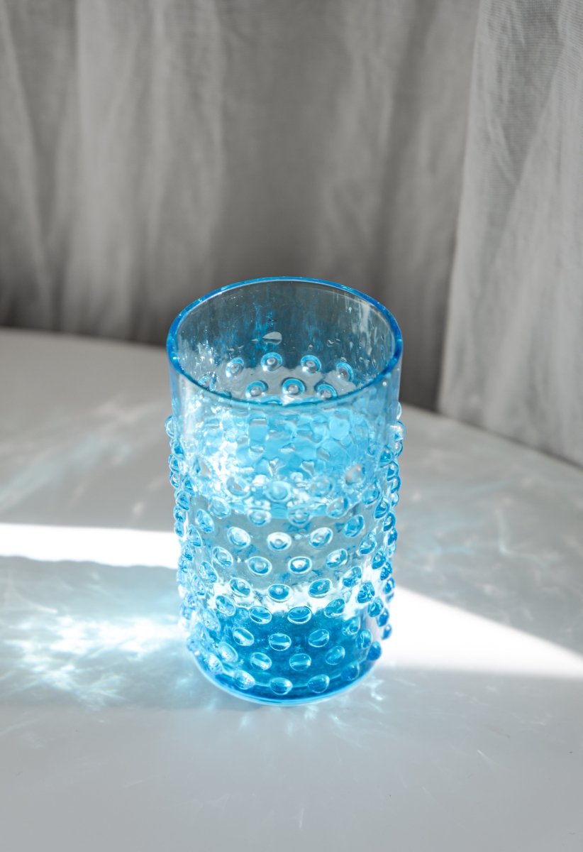 Azure Hobnail Tumblers - KLIMCHI