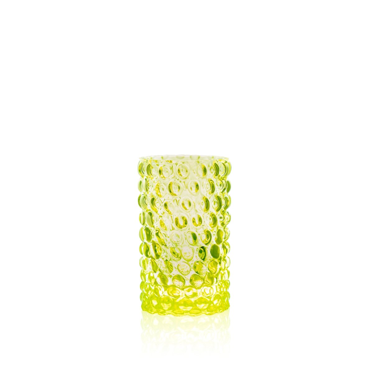 Neon Citrine Hobnail Bud Vase - KLIMCHI