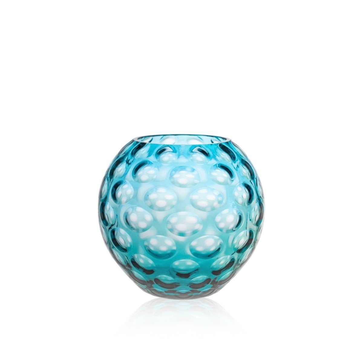Aquamarine Kugel Vase - KLIMCHI