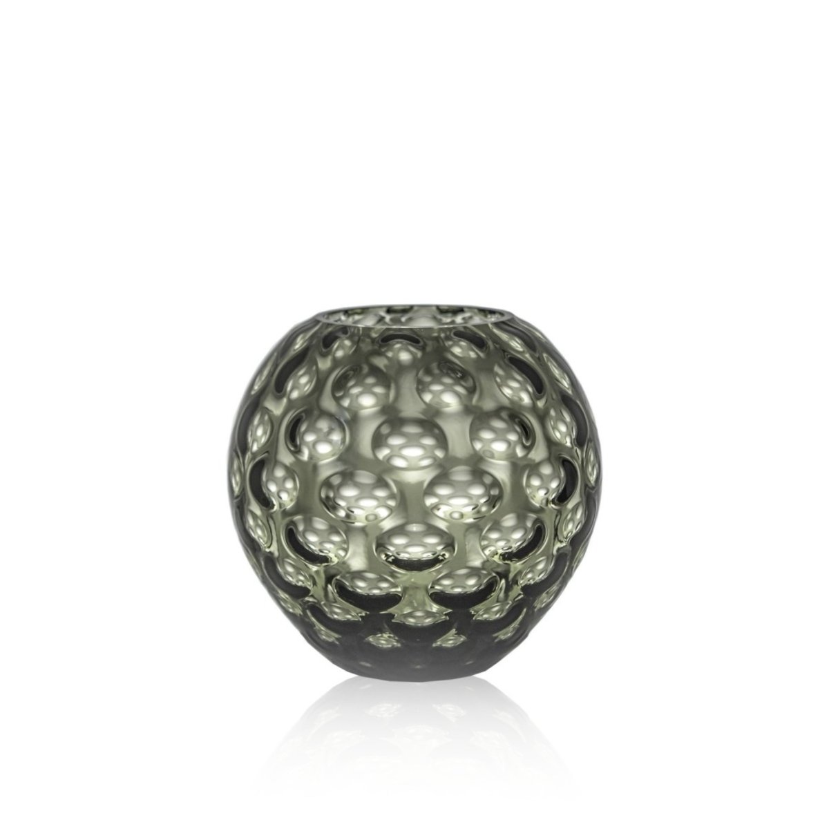 Grey Smoke Kugel Vase - KLIMCHI