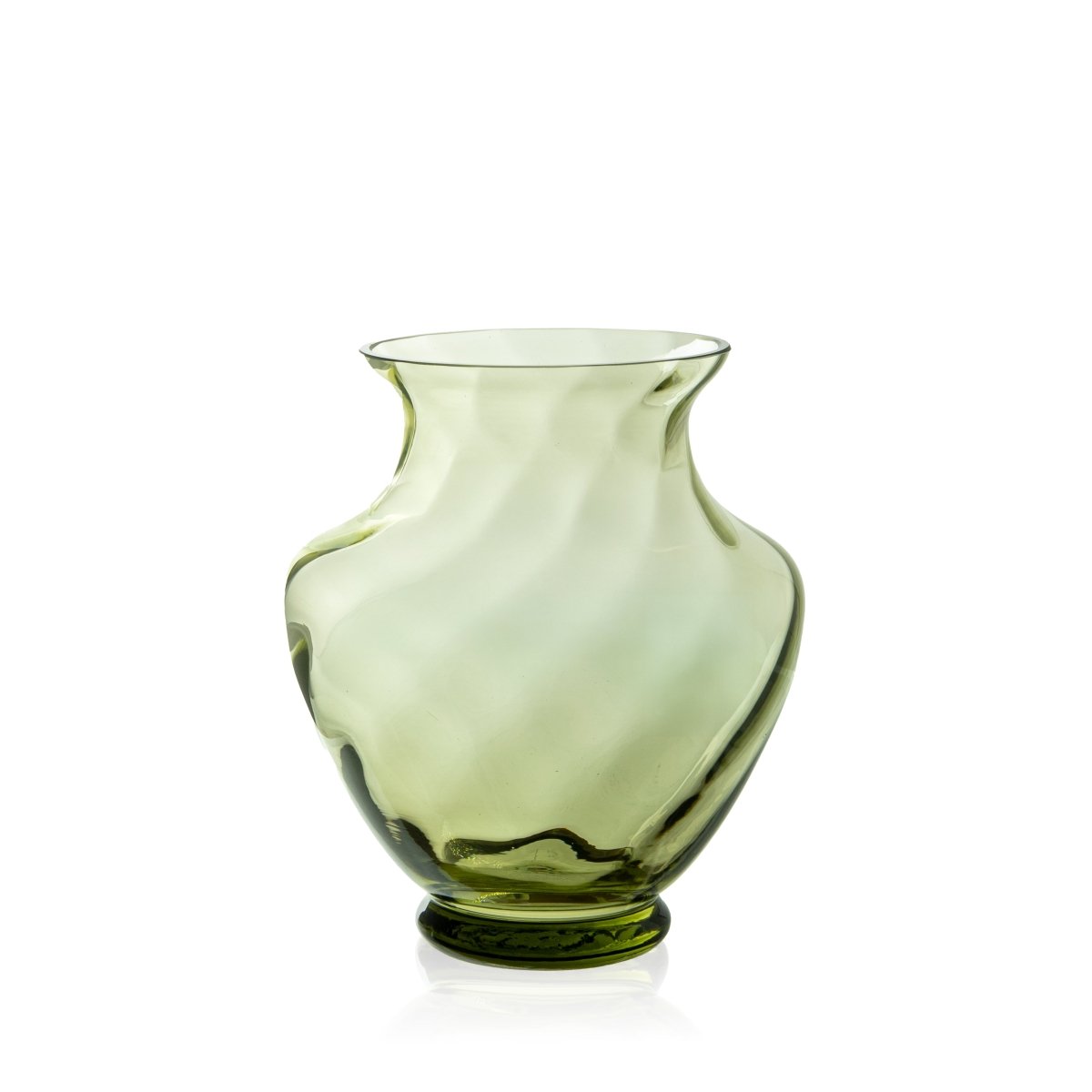 Olive Green Marika Small Vase - KLIMCHI
