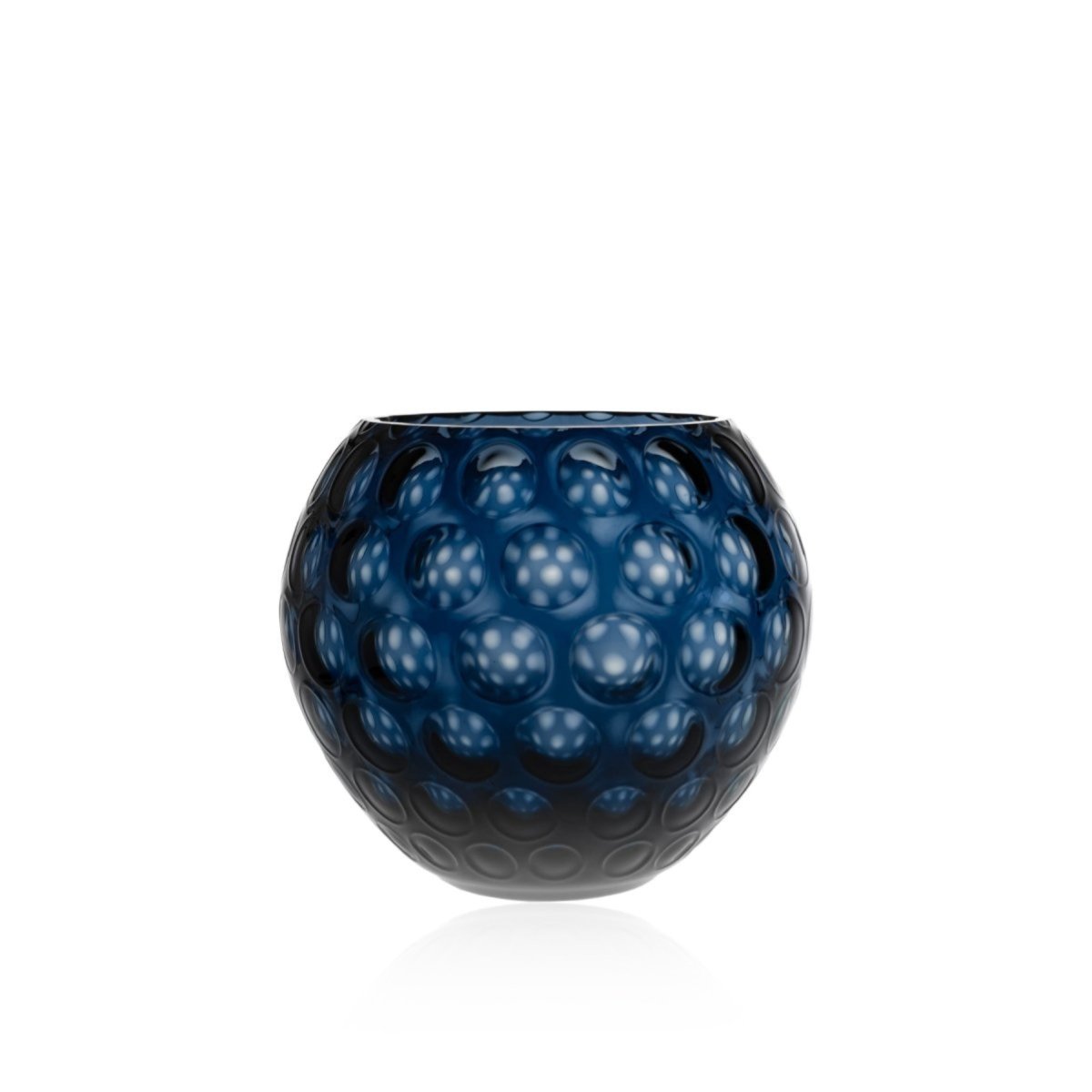 Royal Blue Kugel Vase - KLIMCHI